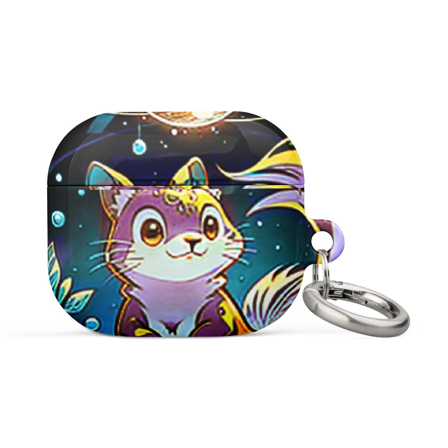 Case for AirPods® - Magic Disco Cat - Anime Illustration