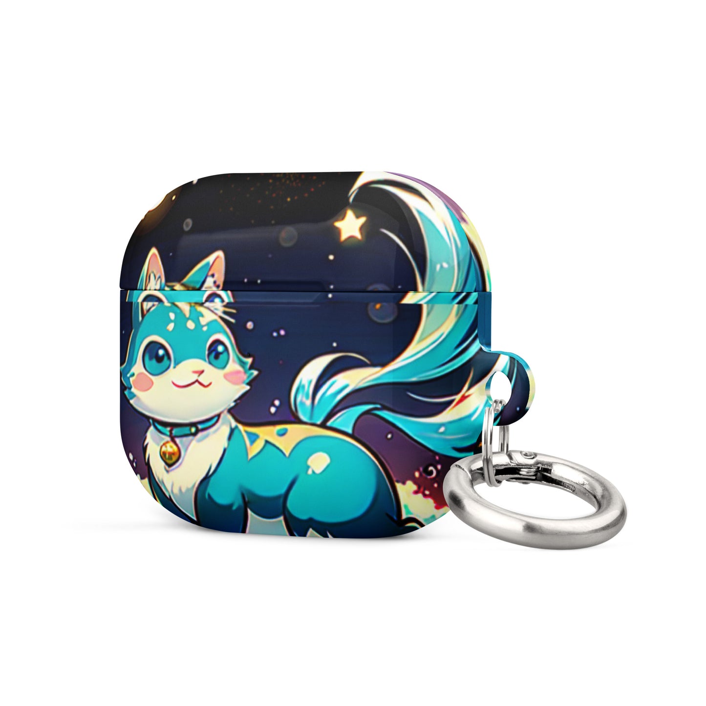 Case for AirPods® - Crystal Cat - Anime Illustration