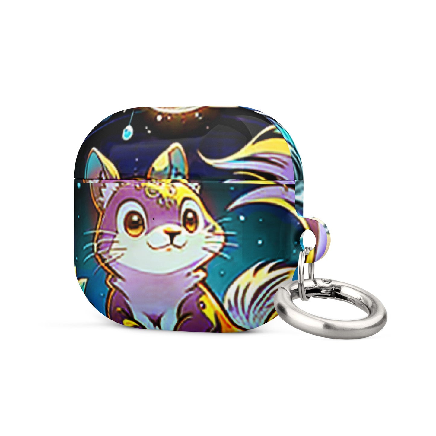 Case for AirPods® - Magic Disco Cat - Anime Illustration