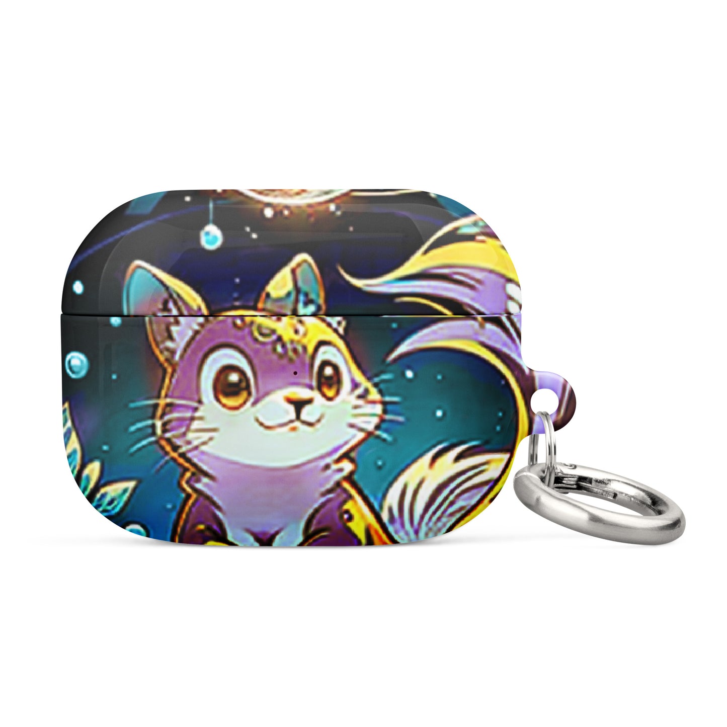 Case for AirPods® - Magic Disco Cat - Anime Illustration