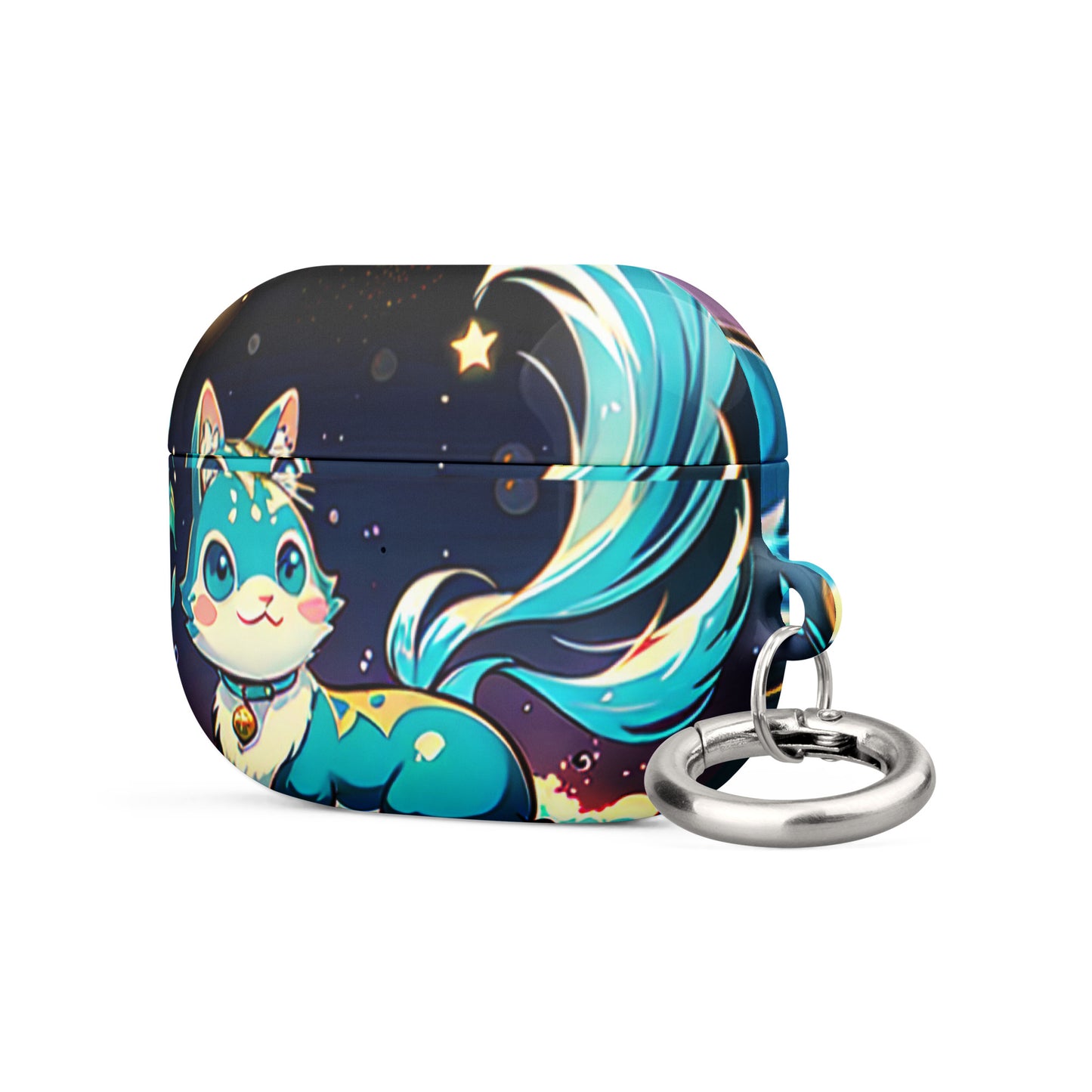 Case for AirPods® - Crystal Cat - Anime Illustration