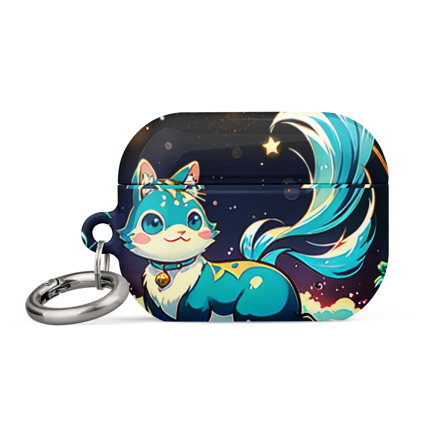 Case for AirPods® - Crystal Cat - Anime Illustration