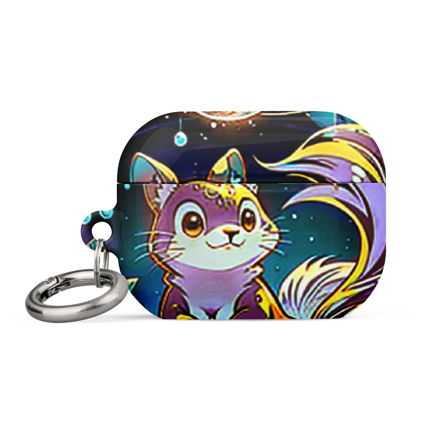 Case for AirPods® - Magic Disco Cat - Anime Illustration