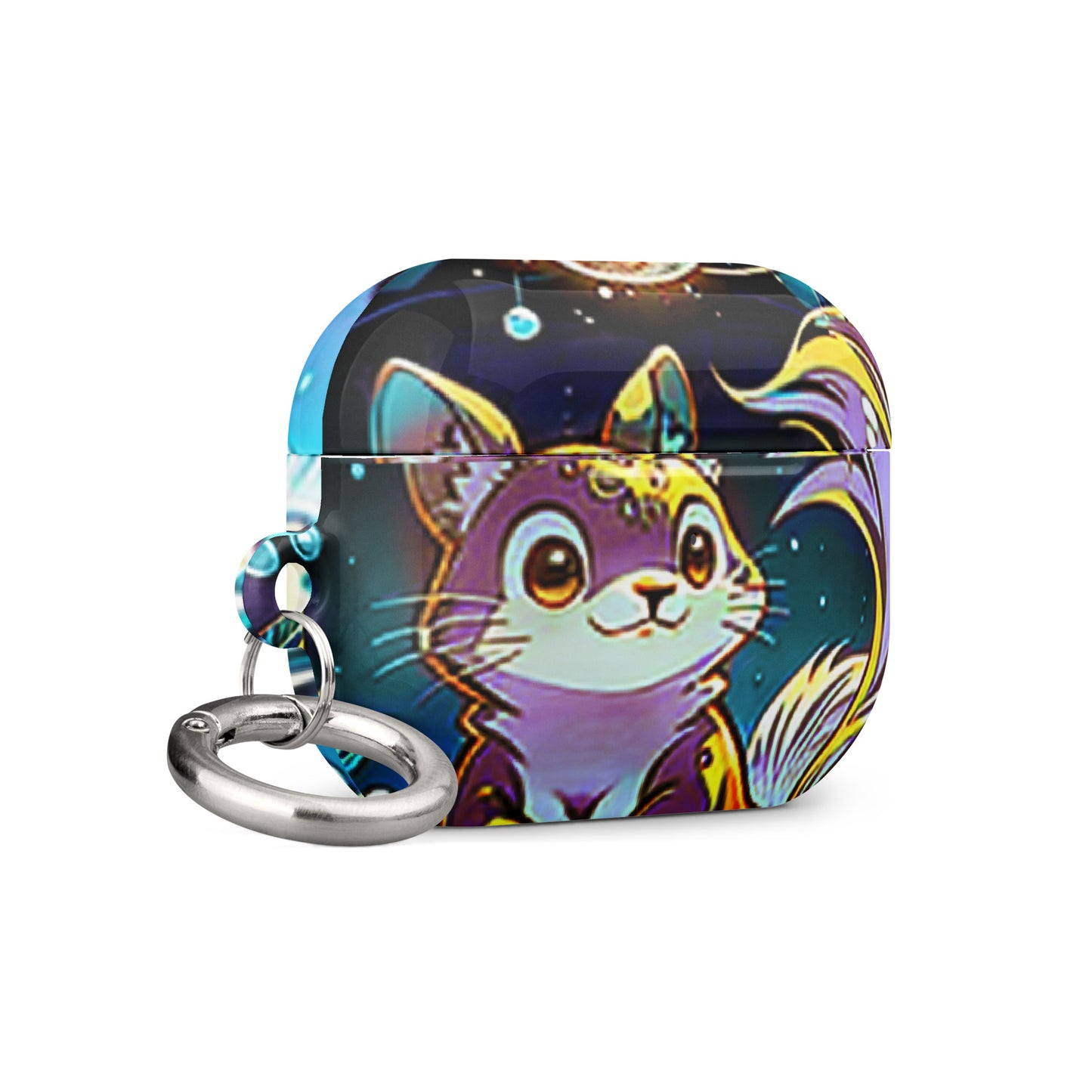 Case for AirPods® - Magic Disco Cat - Anime Illustration