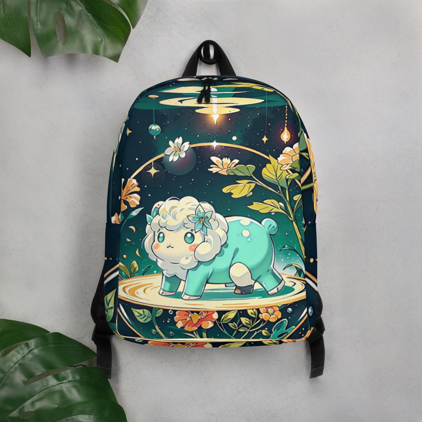 Minimalist Backpack - Magic Sheep - Anime Illustration