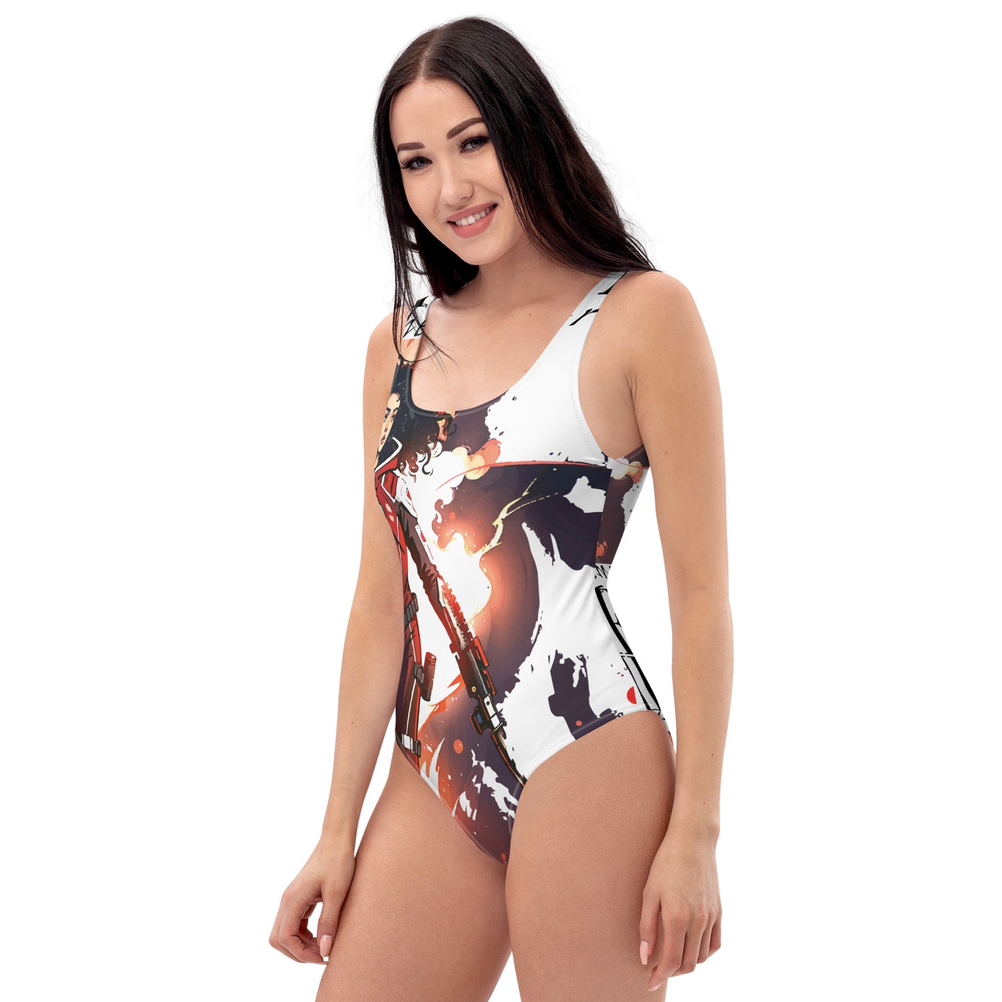 Flame On - One-Piece Swimsuit