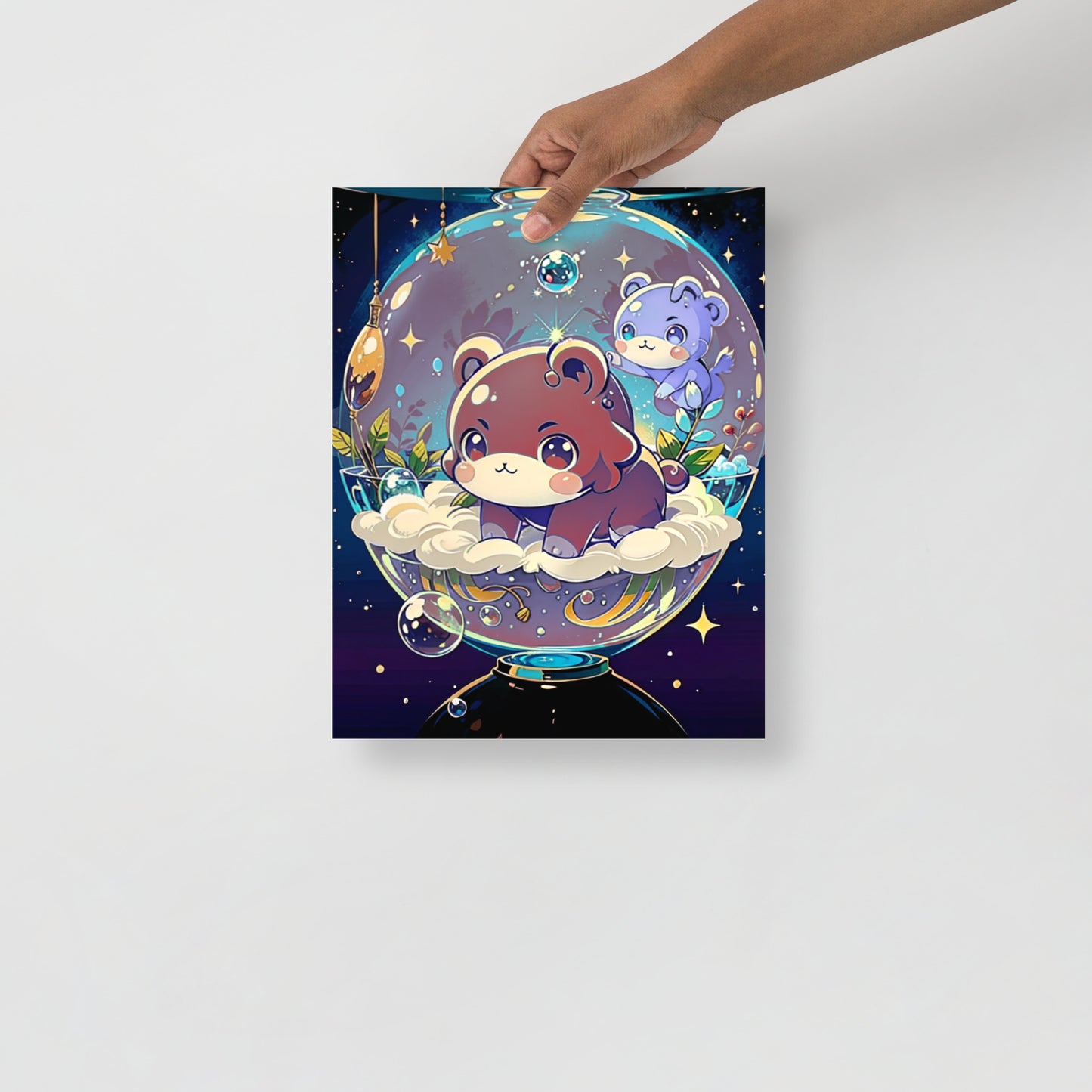 Magic Bear - Poster - Anime Illustration