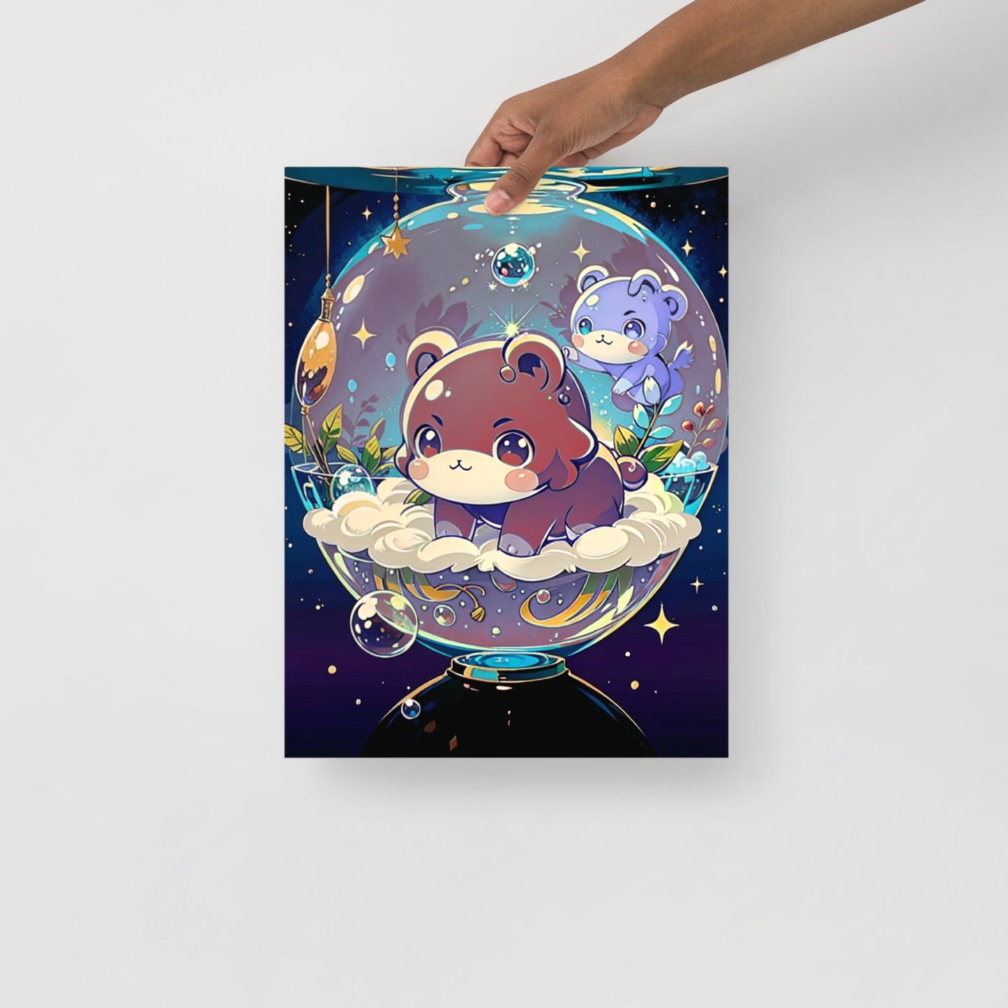 Magic Bear - Poster - Anime Illustration