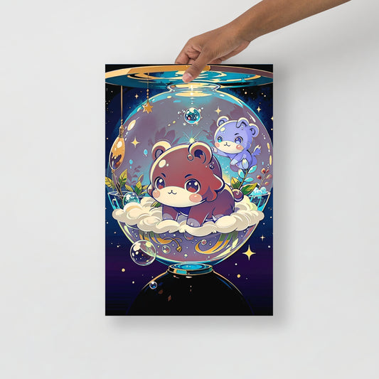 Magic Bear - Poster - Anime Illustration