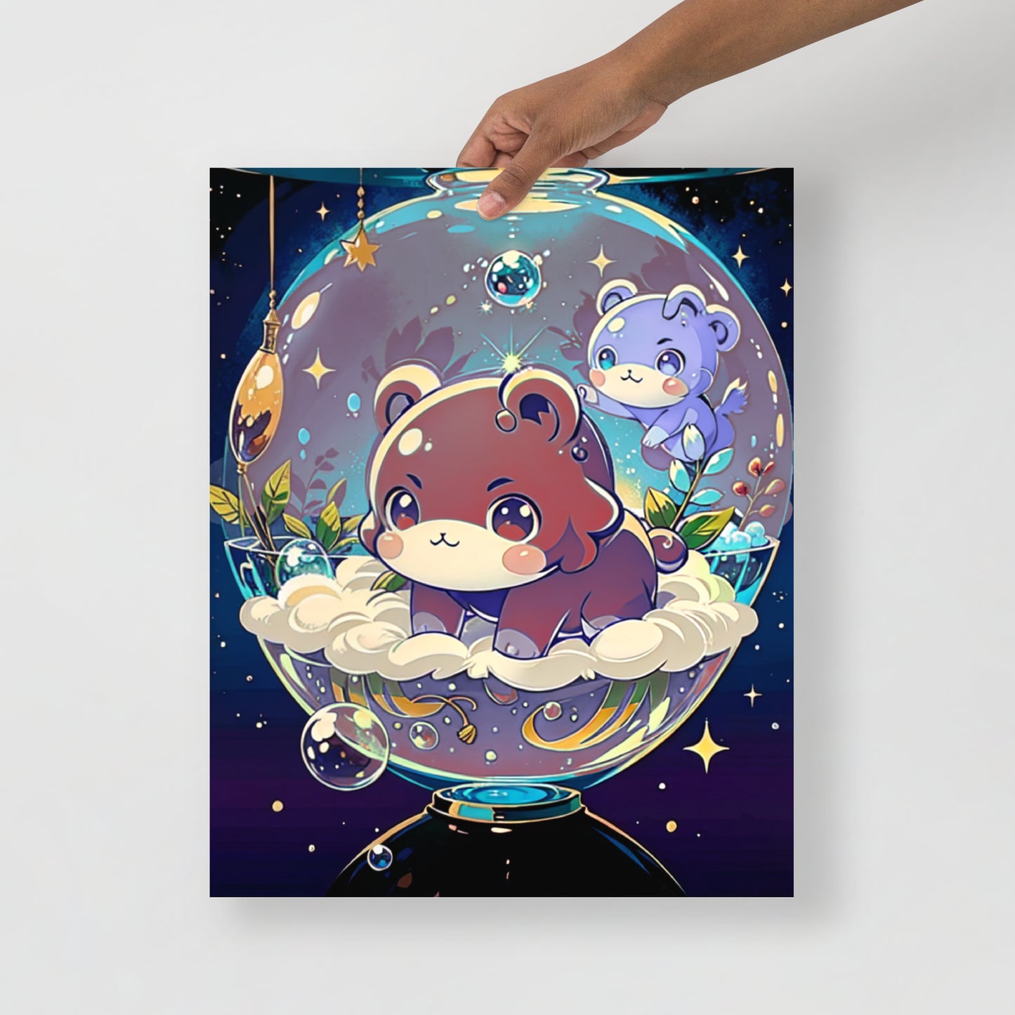 Magic Bear - Poster - Anime Illustration