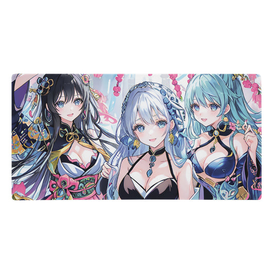 Three Women Play - Gaming Mouse Pad