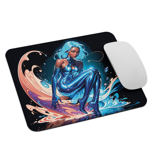 Water Glider Woman - 1 - Mouse pad