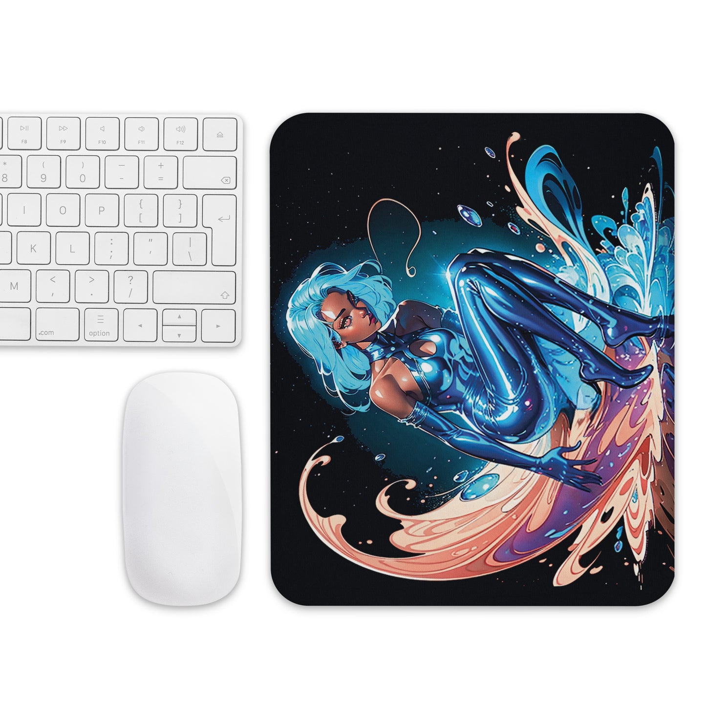 Water Glider Woman - 1 - Mouse pad