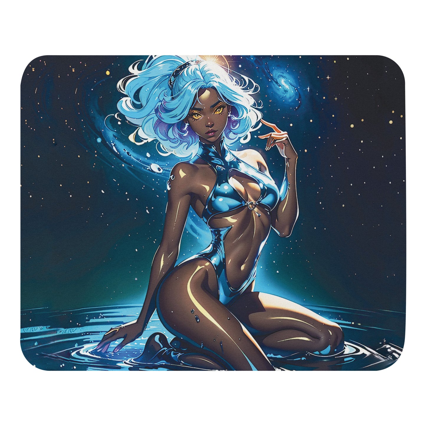 Water Glider Woman - 3 - Mouse pad