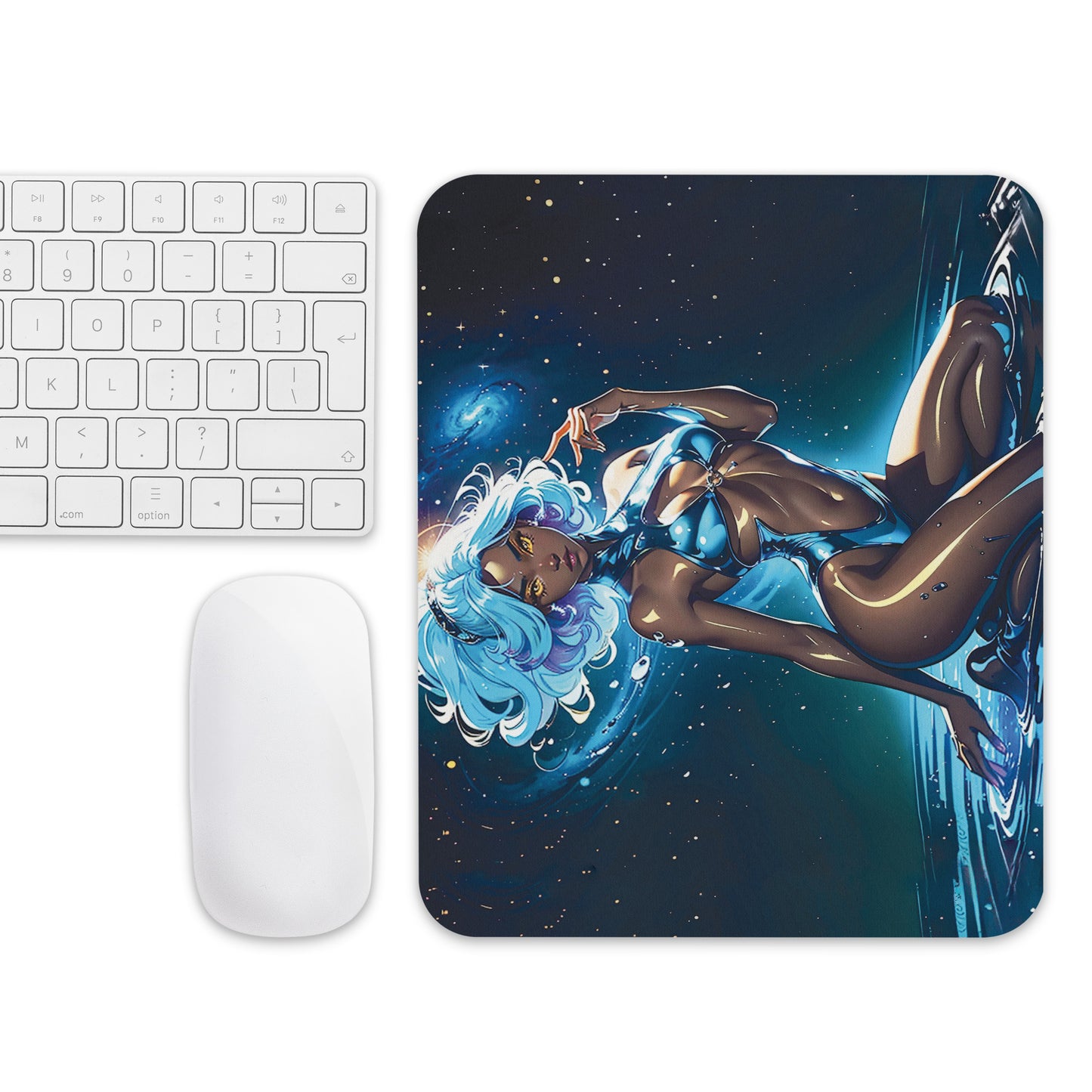 Water Glider Woman - 3 - Mouse pad