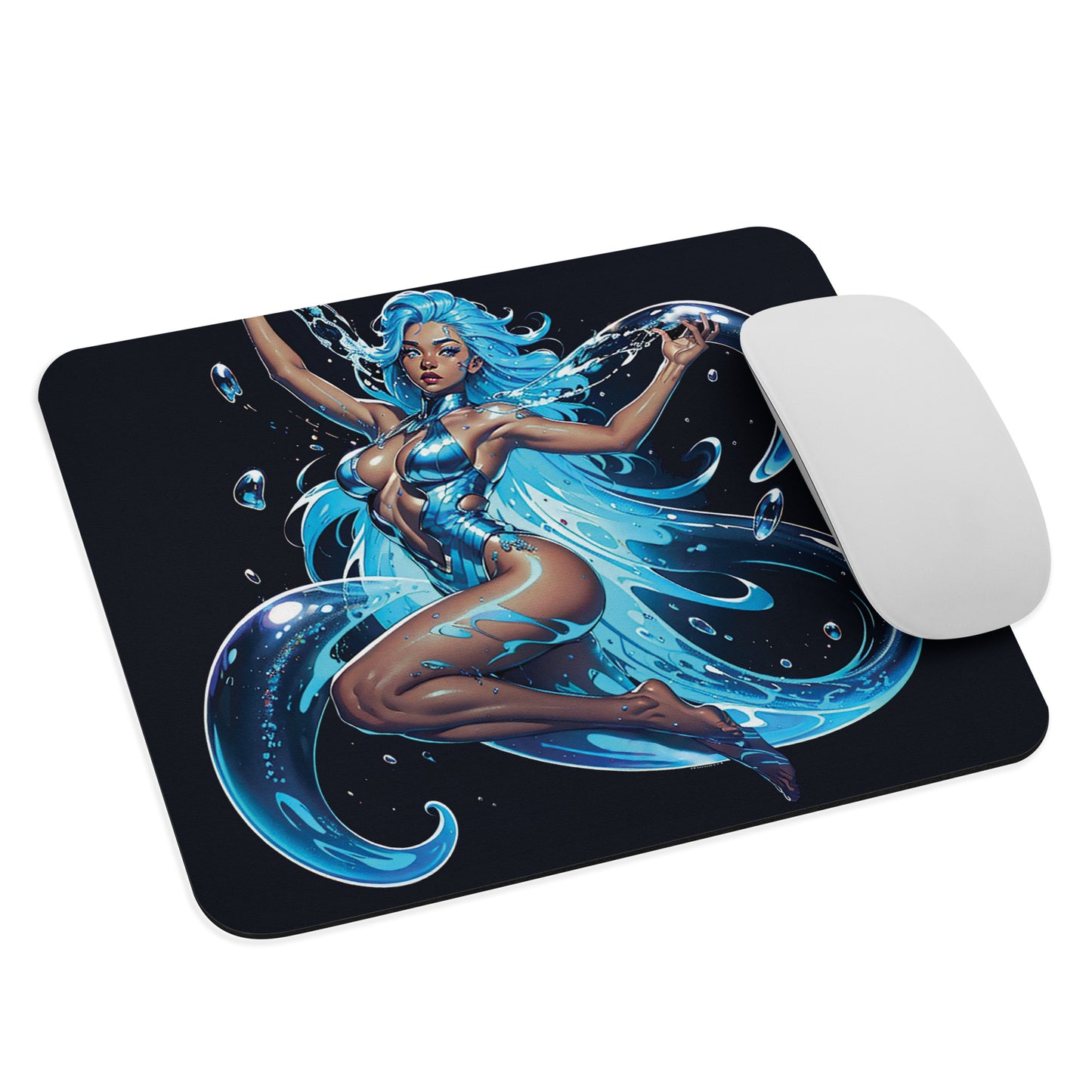 Water Glider Woman - 5 - Mouse pad