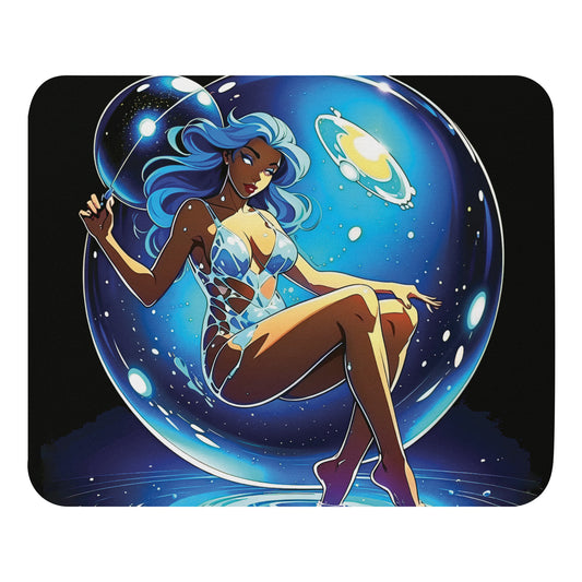 Water Glider Woman - 6 - Mouse pad