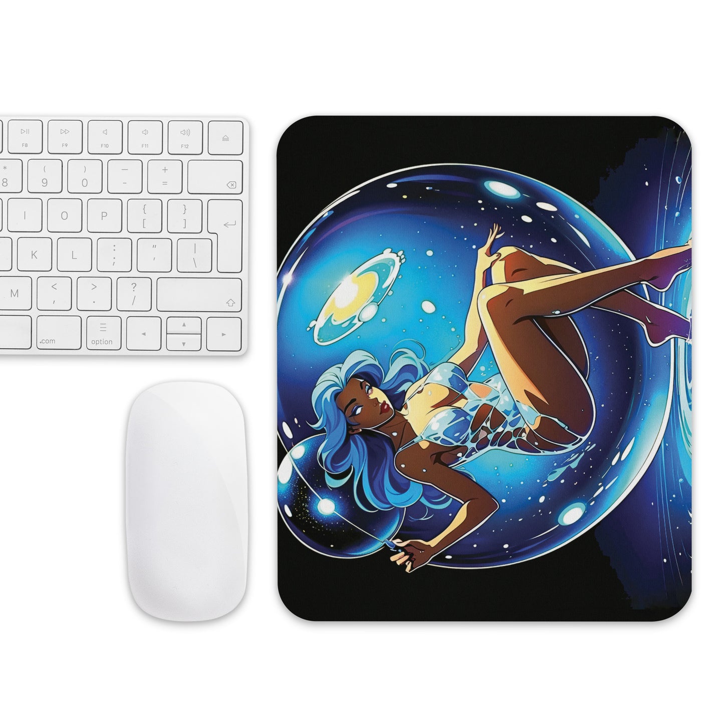 Water Glider Woman - 6 - Mouse pad