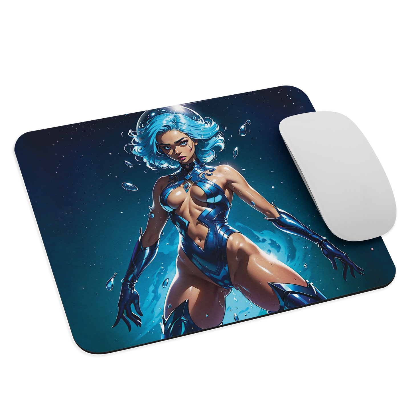 Water Glider Woman - 8 - Mouse pad