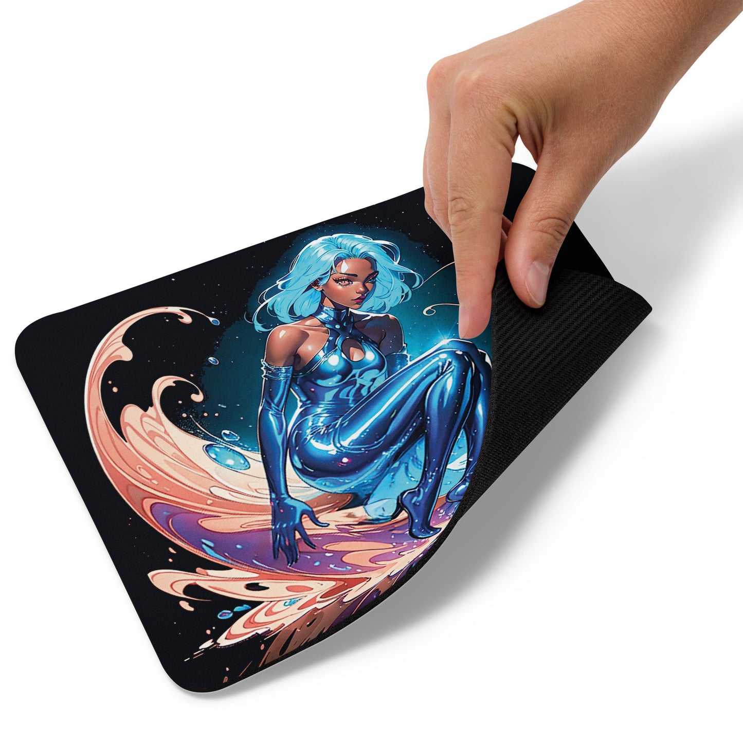 Water Glider Woman - 1 - Mouse pad