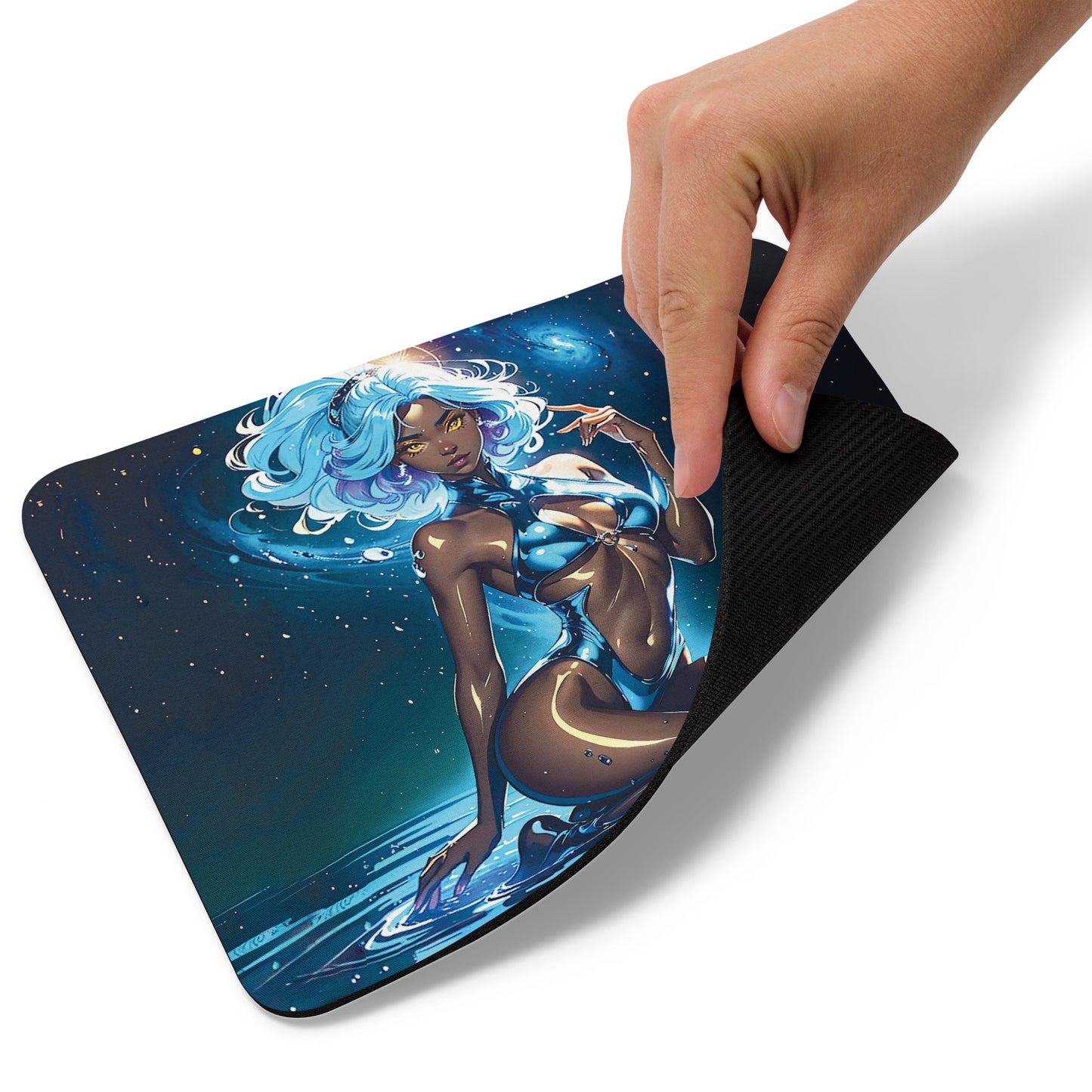 Water Glider Woman - 3 - Mouse pad