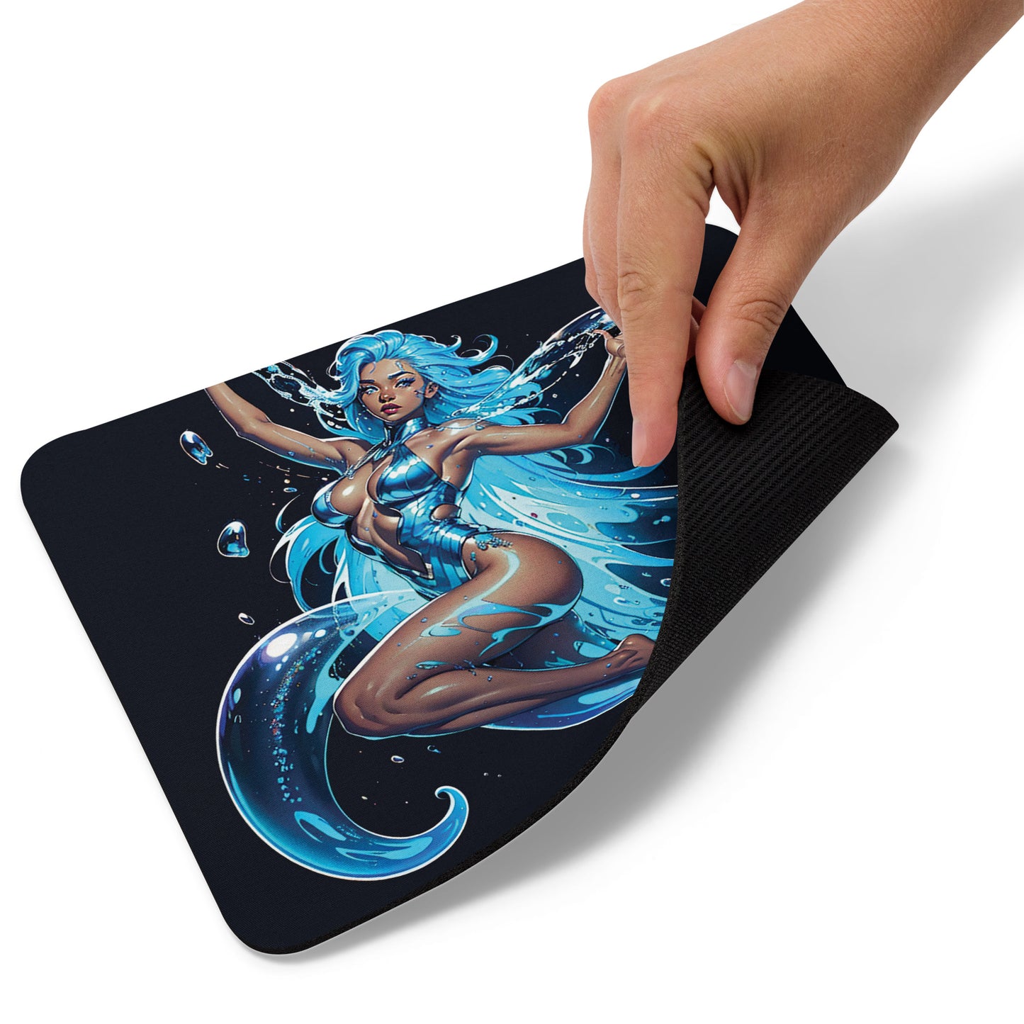 Water Glider Woman - 5 - Mouse pad