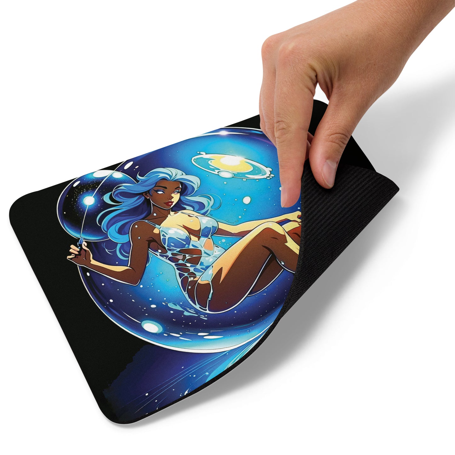 Water Glider Woman - 6 - Mouse pad