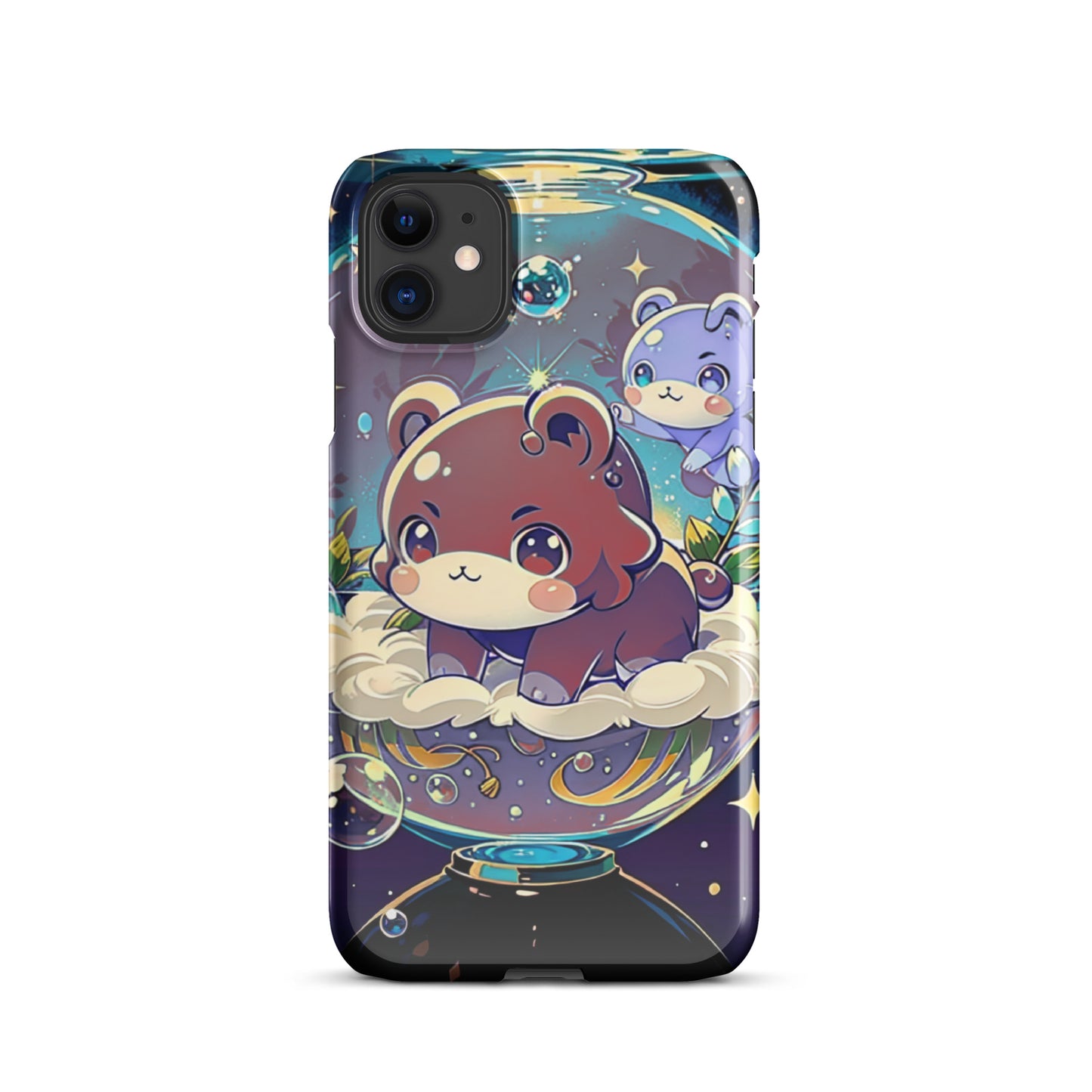 Snap case for iPhone® - Magical Bears - Anime Illustration