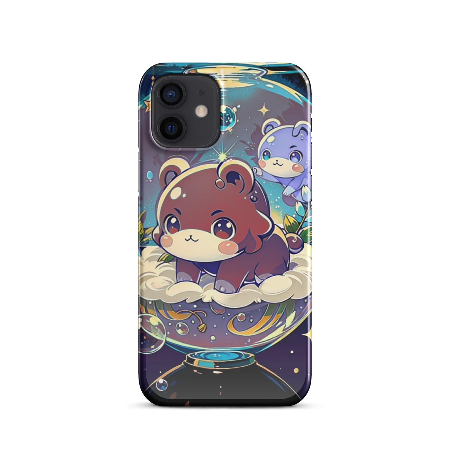 Snap case for iPhone® - Magical Bears - Anime Illustration