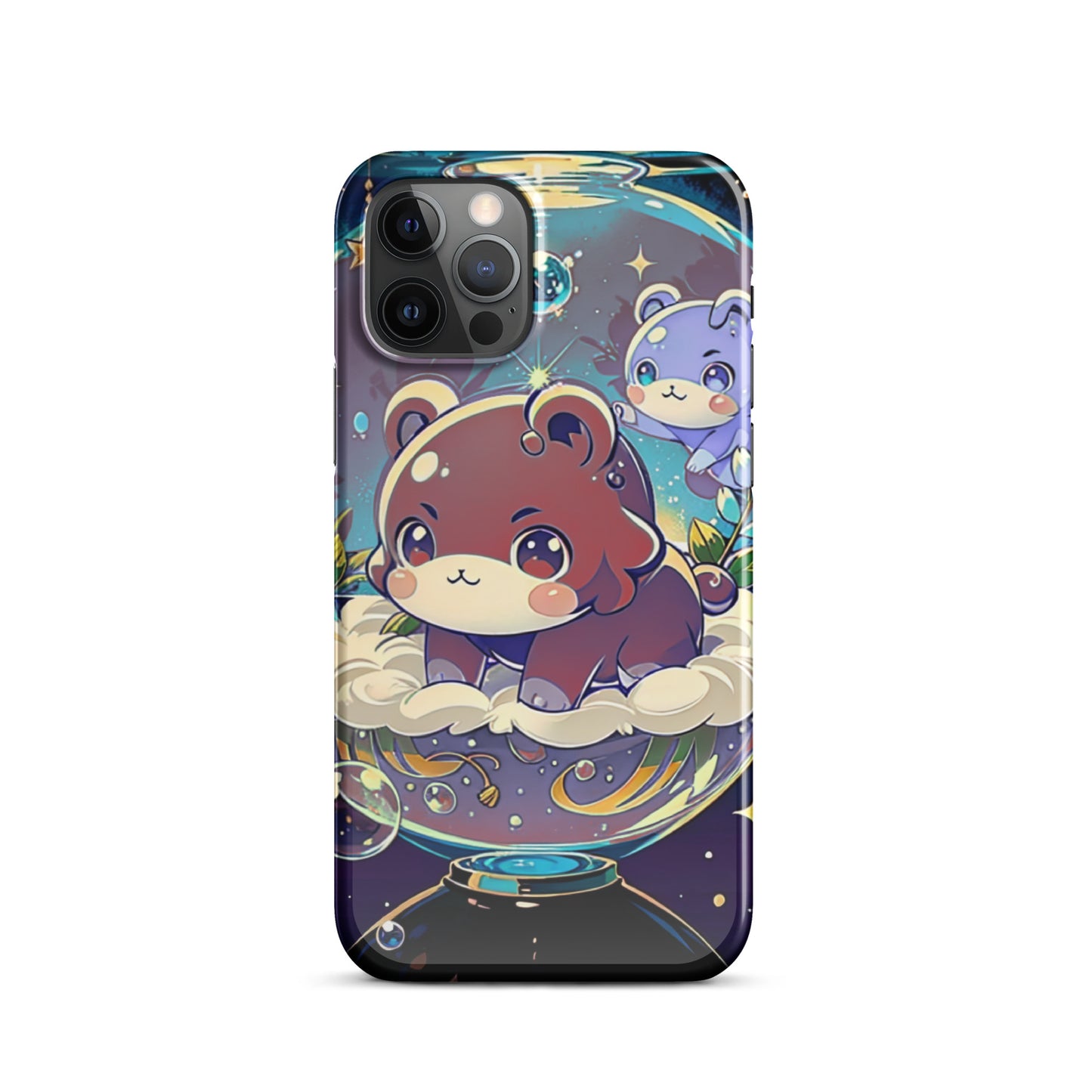 Snap case for iPhone® - Magical Bears - Anime Illustration