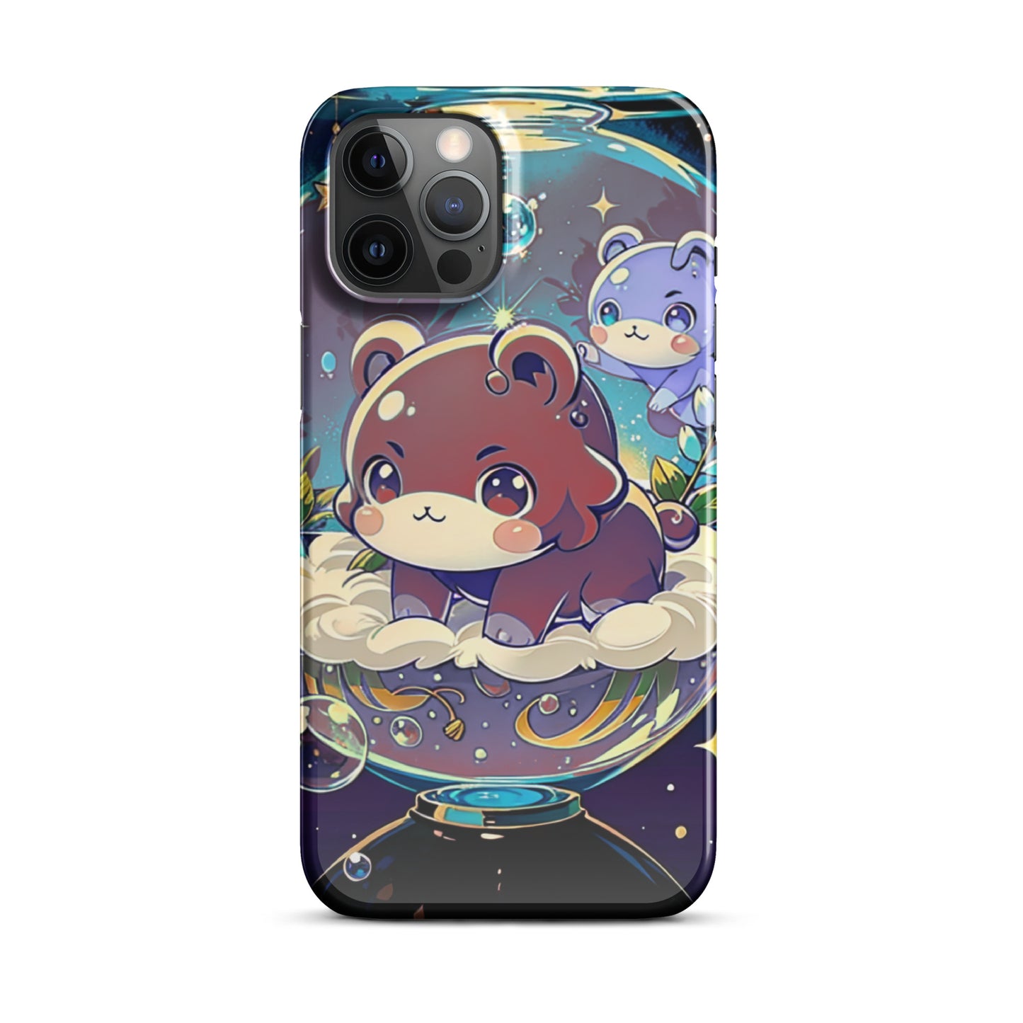 Snap case for iPhone® - Magical Bears - Anime Illustration