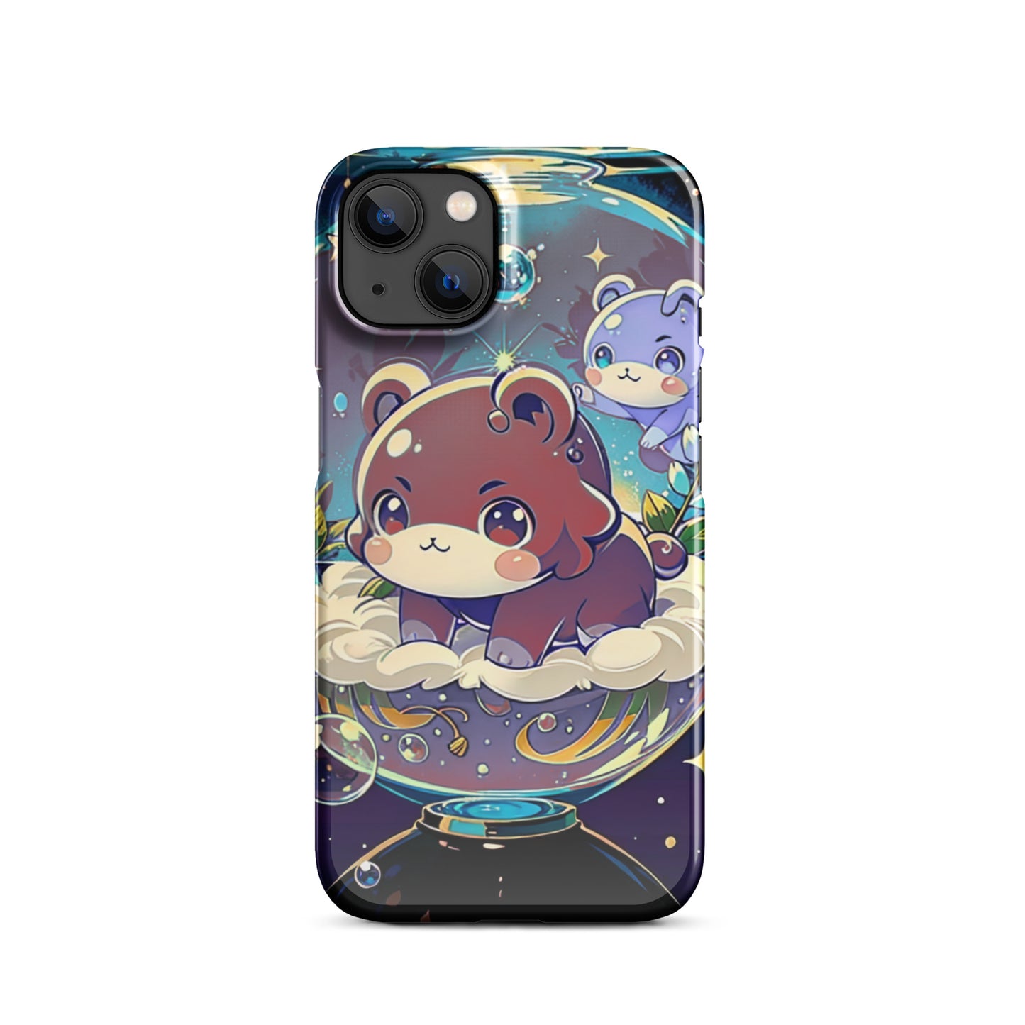 Snap case for iPhone® - Magical Bears - Anime Illustration