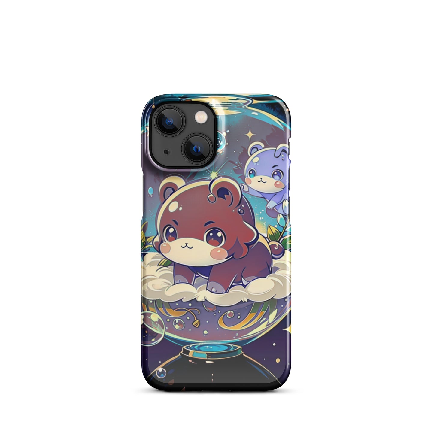 Snap case for iPhone® - Magical Bears - Anime Illustration