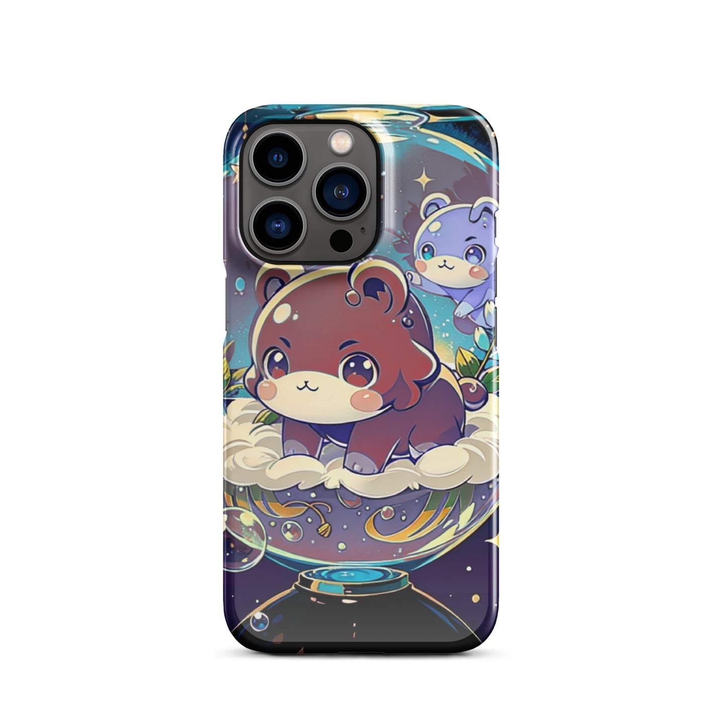 Snap case for iPhone® - Magical Bears - Anime Illustration