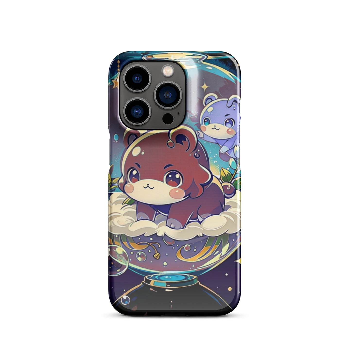 Snap case for iPhone® - Magical Bears - Anime Illustration