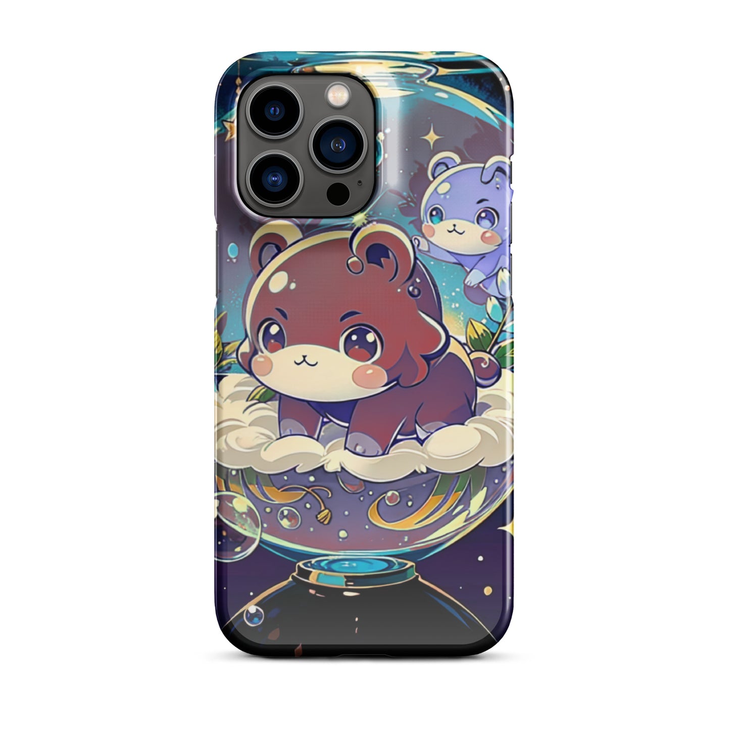 Snap case for iPhone® - Magical Bears - Anime Illustration