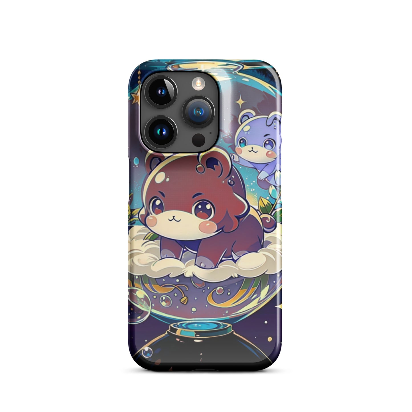 Snap case for iPhone® - Magical Bears - Anime Illustration