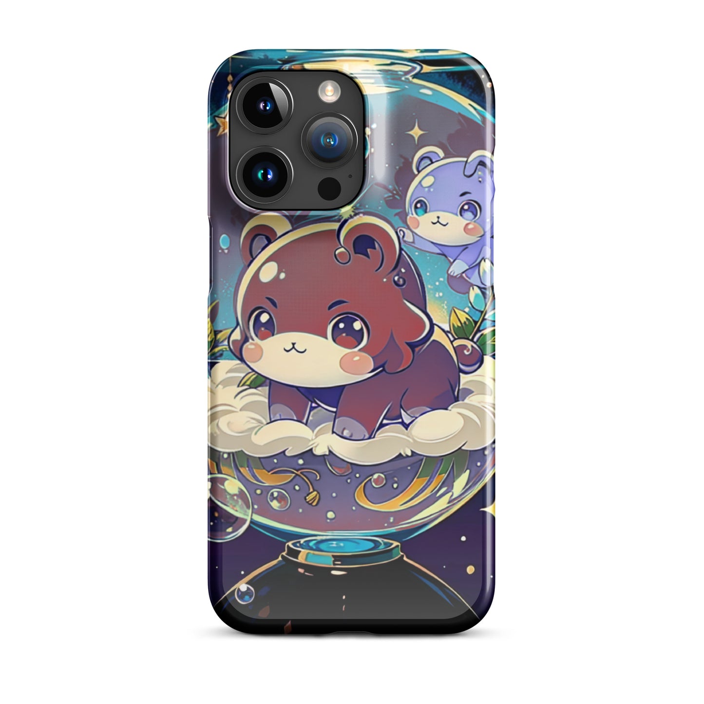 Snap case for iPhone® - Magical Bears - Anime Illustration