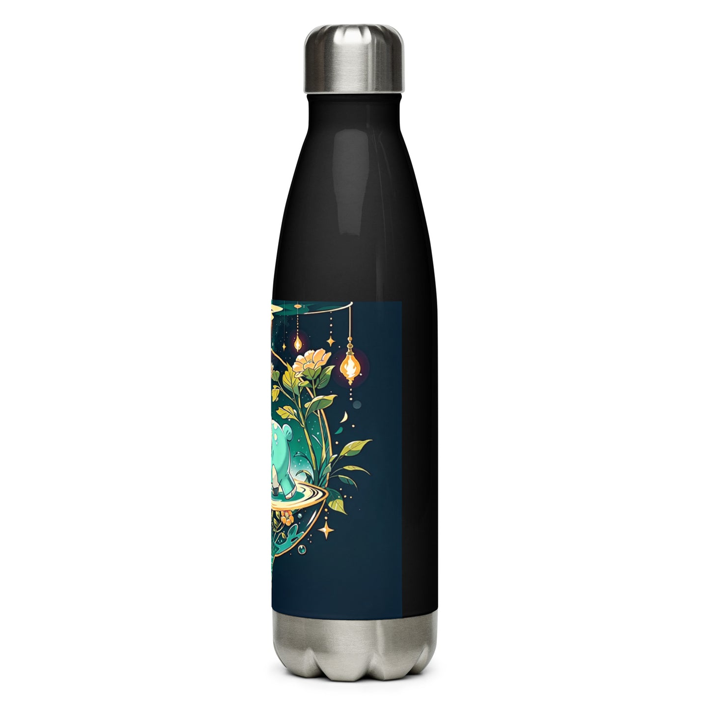 Stainless steel water bottle - Magic Sheep - Anime Illustration