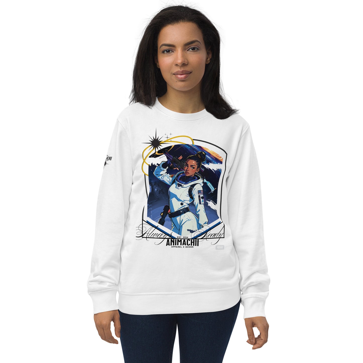 Always Ready - Unisex organic sweatshirt